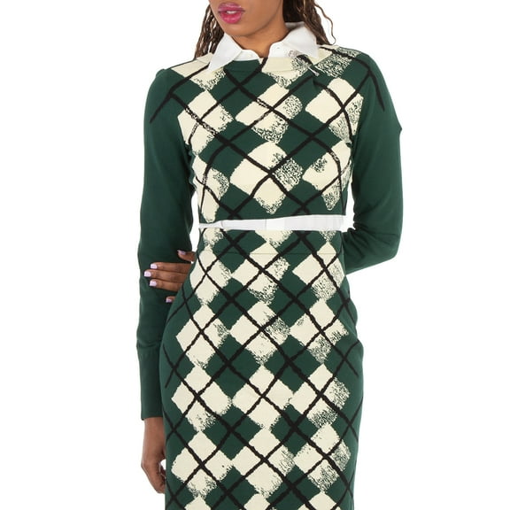 Burberry Argyle Pattern Sweater (Women's)