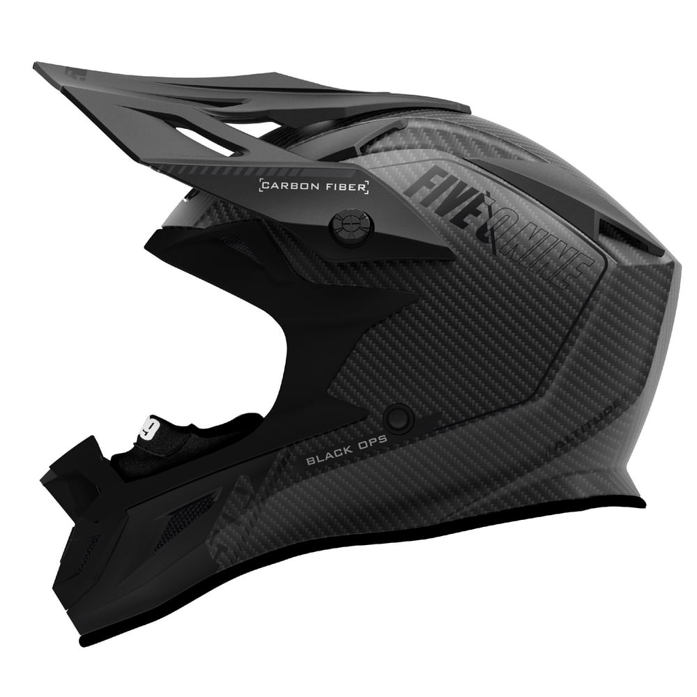509 Adult Black Ops Altitude Carbon Fiber Snowmobile Helmet 2020