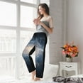 thumbnail image 4 of KLL Womens The Galaxy Print Pajama Pants Soft Pajama Bottoms for Women Cozy Lounge Pants, 4 of 5