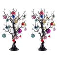 thumbnail image 1 of Árbol de Navidad NUPTIO Manzanita negra de 58 cm, resina, 2 unidades, 1 of 7
