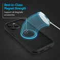thumbnail image 6 of Pelican Voyager Series Apple iPhone 14 Pro Max Case with Belt Clip Holster [MagSafe Compatible] - Black, 6 of 8