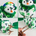 thumbnail image 5 of Fankiway St.Patrick's Day Birds Decorations and Ornaments, St.Patrick's Day Birds Decor, Fabric Bird Figurines with Leaf Clovers, Tabletop Standing Bird Ornaments, Irish Style Holiday Bird Ornaments, 5 of 6