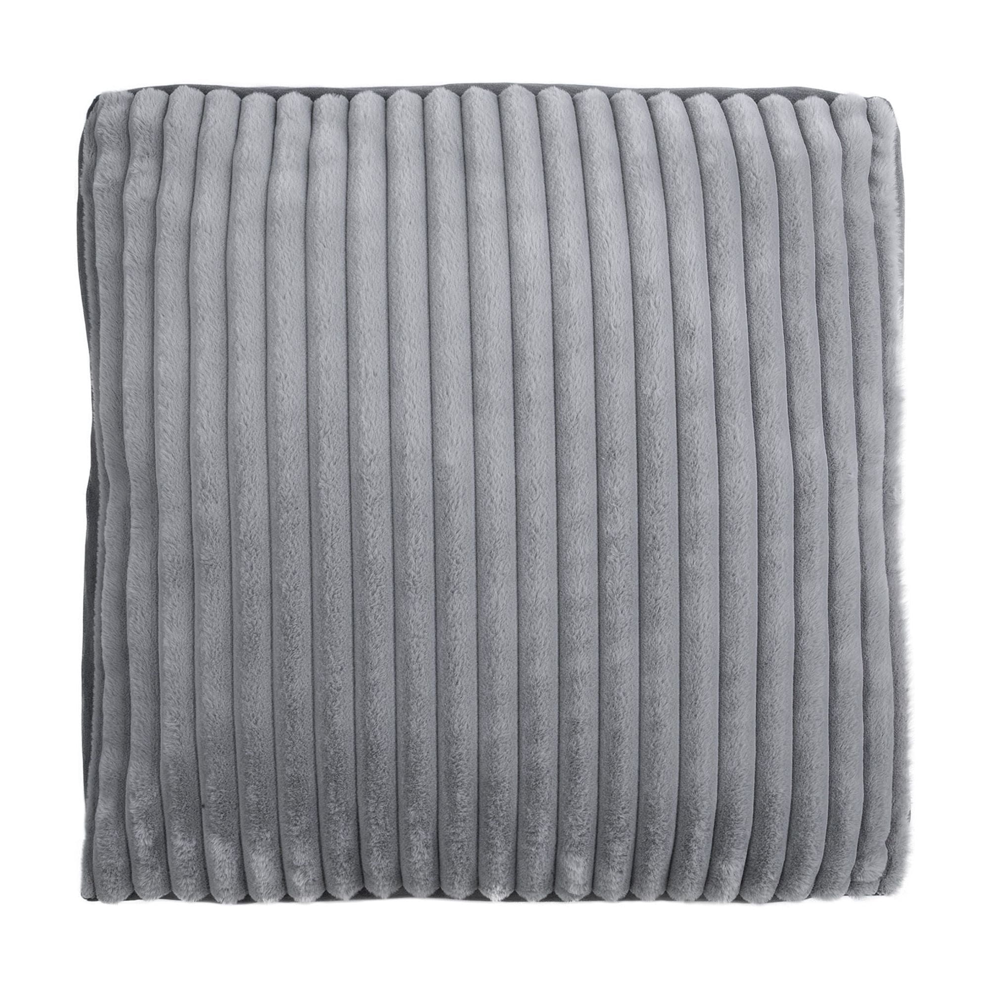 Petmate Square Mattress Dog Bed, Cat Bed, 30 x 30 Inches, Removable Machine Washable Cover, Ribbed Sleep Surface, Assorted