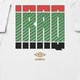 thumbnail image 2 of Umbro Men's Iraq Stacked Soccer T Shirt (White, S-XXXL), 2 of 4