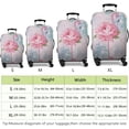 thumbnail image 6 of Travel Luggage Cover Suitcase Protector Fits 18-32 Inch Luggage Wheel Covers Patterned Travel Related Items Flower Luggage Protector Elastic Luggage Anti-scratch Suitcase Cover M, 6 of 6