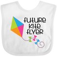 thumbnail image 3 of Inktastic Future Kite Flyer Boys or Girls Baby Bib, 3 of 4