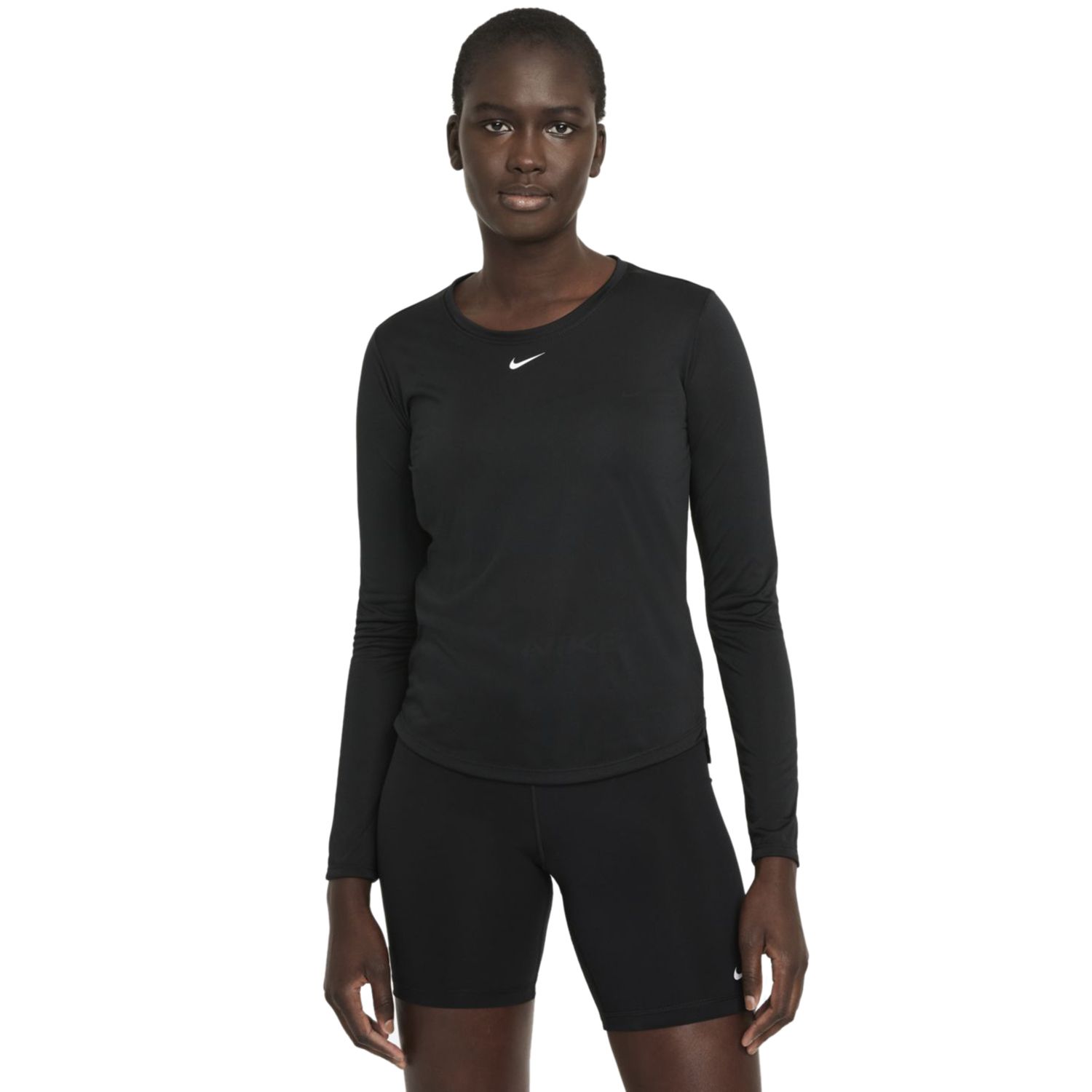 Nike Dri-FIT One Women's Long Sleeve Top Black