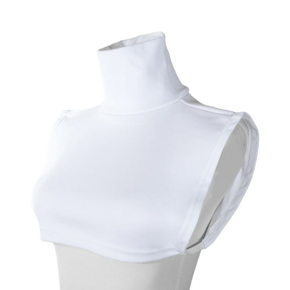 Yokua Faux Turtleneck Detachable Collar Half Top Mock Collar for Sweater and Hooded