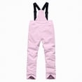 thumbnail image 7 of HCNTES Children's Insulated Snowsuit with Adjustable Straps Kids Winter Bib Overalls for Skiing Outdoor Fun(A01-Light Pink,XL), 7 of 7