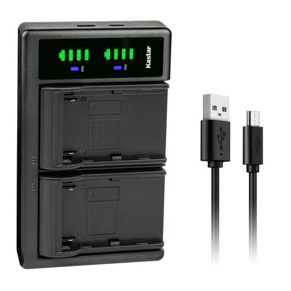 Kastar SB-L480 LTD2 USB Battery Charger Compatible with Samsung SB-L160 SBL160 SB-L320 SBL320 SB-L480 SBL480 SB-L110A Battery, Samsung VP-W61 VP-W61D VP-W63, Medion MD9014 VP-SCD55 Camera