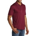 thumbnail image 4 of Mafoose Men's PosiCharge Competitor Polo T-Shirt Maroon Large, 4 of 5