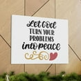 thumbnail image 6 of Scripture Walls Problems Into Peace Matthew 11:28 Christian Wall Art Bible Verse Print Ready to Hang Unframed, 6 of 18