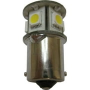 Multipack of FOUR (4) of LED 1W 12V White Omni Bulb Miniature 1156 BA15S 7 x 5050 SMD