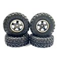 thumbnail image 1 of Neumáticos de llantas resistentes al desgaste Ounissouiy para coche RC 1/24 FCX24 Crawler Negro, 1 of 6