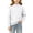 White, variant on Lmnyox Sweaters for Kids Loose Solid Color Mock Neck Long Sleeve Knit Pullover Classic Winter Warm Sweaters