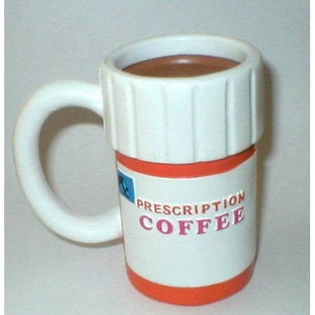 PRESCRIPTION COFFEE DRINKER MUG DESK ORNAMENT  (Best Gifts For Coffee Drinkers)
