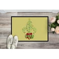 thumbnail image 2 of Carolines Treasures 8501MAT 18 x 27 In. Christmas Tree Fleur de lis Indoor or Outdoor Mat, 2 of 4