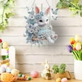 thumbnail image 4 of SLYNSHome Easter Bunny Acrylic Diamond Art Hanging Kit DIY Diamonds Painting Door Hanging Board Kit,Special Crystal Diamond Art Painting Pendant Ornament, 4 of 9