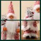 thumbnail image 4 of Wmhnj Adorno navideño de Pap Noel de 28 cm con gorro de cascabeles y bolsa de regalo - Decoracin festiva de mesa para el rbol de Navidad y fiestas navideñas, 4 of 9