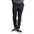 thumbnail image 3 of Victorious Men's Slant-Pocket Skinny Jogger Twill Pants JG876 - Charcoal - X-Large, 3 of 5