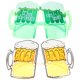 thumbnail image 1 of KAKOWELY 2 vasos divertidos para la Oktoberfest (colores surtidos), 1 of 5