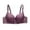 Purple, variant on ATOYSOY Women's Bras Push Up Lace Bra Adjustable Shoulder Strap Bras (Beige,L)