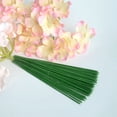 thumbnail image 3 of 100 piezas de alambre de tallo floral - varilla de tallo verde de flor artificial de plástico - alambre de tallo de planta alambres de floristería verdes (12 pulgadas / 30 cm), 3 of 5
