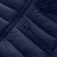 thumbnail image 3 of LIaqionyy Boys Puffer Jacket Lightweight Winter Warm Quilted Zip up Closure Coat Hooded Outerwear with Pockets, 3 of 6