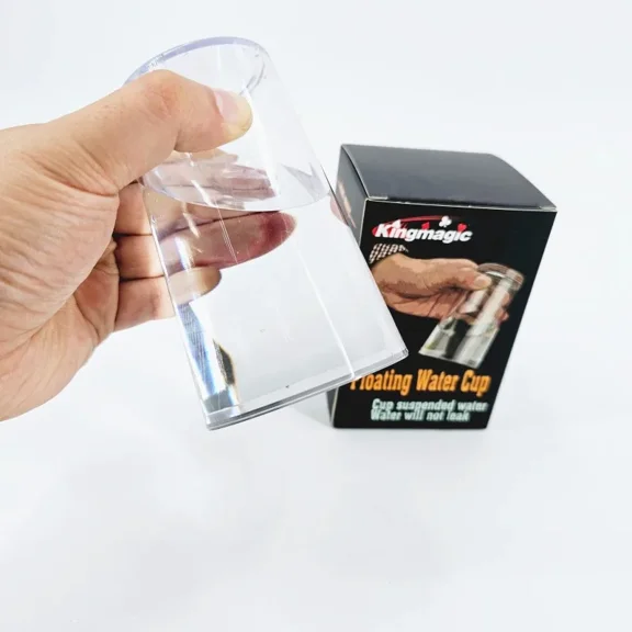 Magic Floating Water Cup Water Hanging Cup Magic Tricks Cup Props Water upside down will not Flow out Magic Gimmicks
