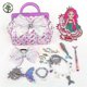 thumbnail image 1 of Sirena niña niños pequeña princesa vestir accesorios caja belleza bolso conjunto juguetes maquillaje, 1 of 2