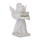 thumbnail image 5 of Wosthever Estatua de ángulo de portavelas de ángel de resina para decoración de duelo de Navidad izquierda Izquierda 2piezas, 5 of 6