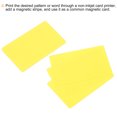 thumbnail image 4 of 200 Pack Blank Cards 30mil ID Cards Plastic Cards Yellow, 4 of 6