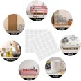 thumbnail image 3 of 100 Pcs Self Adhesive Rubber Feet Transparent Bumper Pads For Furniture Glass Tables Crafts Wall Protectors 8x2.4mm, 3 of 5