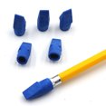 thumbnail image 4 of fastboy 120 Pieces Color Random Universal Pencil Erasers Children Adults Students Portable Pen Caps Replacing Part Stationery, 4 of 6