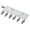B, variant on Foldable Travel Clothes Hanger with 6 Clips - Portable Drying Rack for Underwear, Towels & Socks - Compact for Suitcase, Ideal for Swimsuit Drying - Space-Saving Laundry Solution