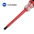 thumbnail image 5 of (2 pack) Hyper Tough 2-Pack Soft-Grip Insulated Screwdriver Set, 1/4-Inch Slotted and #2 Phillips, 5 of 15