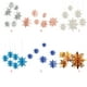 thumbnail image 4 of Matsuzay 1 Juego de adornos navideños, divertido, exquisito, estilo Simple, estéreo, accesorio colgante para interiores, decoración de adorno para el Kits de decoración para fiestas Plata Matsuzay HA059996-01, 4 of 6