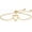 Big heart-gold, variant on Matching Heart Charm Bracelet Set (2 Pack) - 14K Gold Plated Adjustable Bracelets for Women, Friendship & Love Gift Set