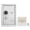 Ivory White, variant on Riousery Children Mini Key Money Storage Case Simulation Safe Box Metal Innovation Presents Supplies, Kids Piggy Bank Coin Cash Organizer, Pink (7.87 x 5.51 x 4.33 in / 20 x 14 x 11 cm)