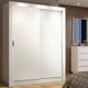 thumbnail image 2 of Ropero Closet Madesa Denver 2 Puertas Corredizas Blanco, 2 of 11