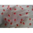 thumbnail image 4 of oneOone Cotton Silk Fabric Raspberry Fruit Print Fabric BTY 42 Inch Wide, 4 of 4