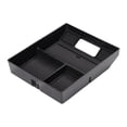 thumbnail image 4 of Bandeja organizadora de reposabrazos,Soporte de la caja de almacenamiento del reposabrazos de la consola central,Bandeja organizadora de inserción de consola central con 3 ranuras,Accesorios shamjiam Bandeja organizadora de reposabrazos, 4 of 7