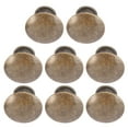 thumbnail image 2 of Perillas de armario de 8 piezas Perillas de cajón redondas Perillas de manija de puerta de metal Decoración del hogar, 2 of 7