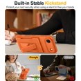 thumbnail image 4 of Funda Oneagle para iPhone 17 Air, tipo cartera, 4-5 tarjetas, con función atril, 4 of 7