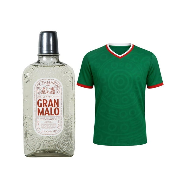 Licor de Tequila Gran Malo Tamarindo 750 ml + Jersey Verde M