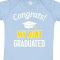 thumbnail image 4 of Inktastic Congrats My Aunt Graduated with Cap Boys or Girls Baby Bodysuit, 4 of 5