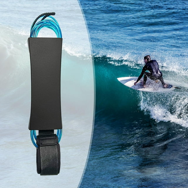 Correa de Tobillo para Surf perfecl Accesorios de Cuerda para Piernas de Surf 300 cm Azul