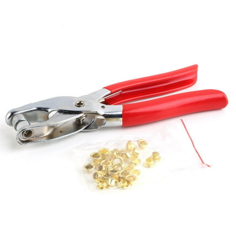 1pc Upgraded Easy-to-use Hole Punch Plier + Metal Grommets, Diy