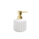 thumbnail image 1 of Dispensador de jabón de cerámica de 350 ml con bomba for lociones, jabones líquidos y champú., 1 of 4