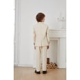 thumbnail image 5 of 4 Piece Suit for Boy Slim Fit Suits Formal Wedding Suit Prom Dress Suits for Boy, 5 of 7